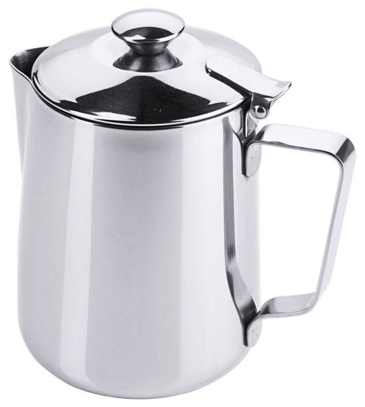 Edelstahl-Kaffeekanne mit Deckel