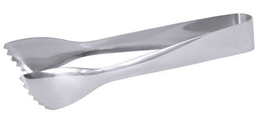 Metall-Pfannenwender mit langem Griff.