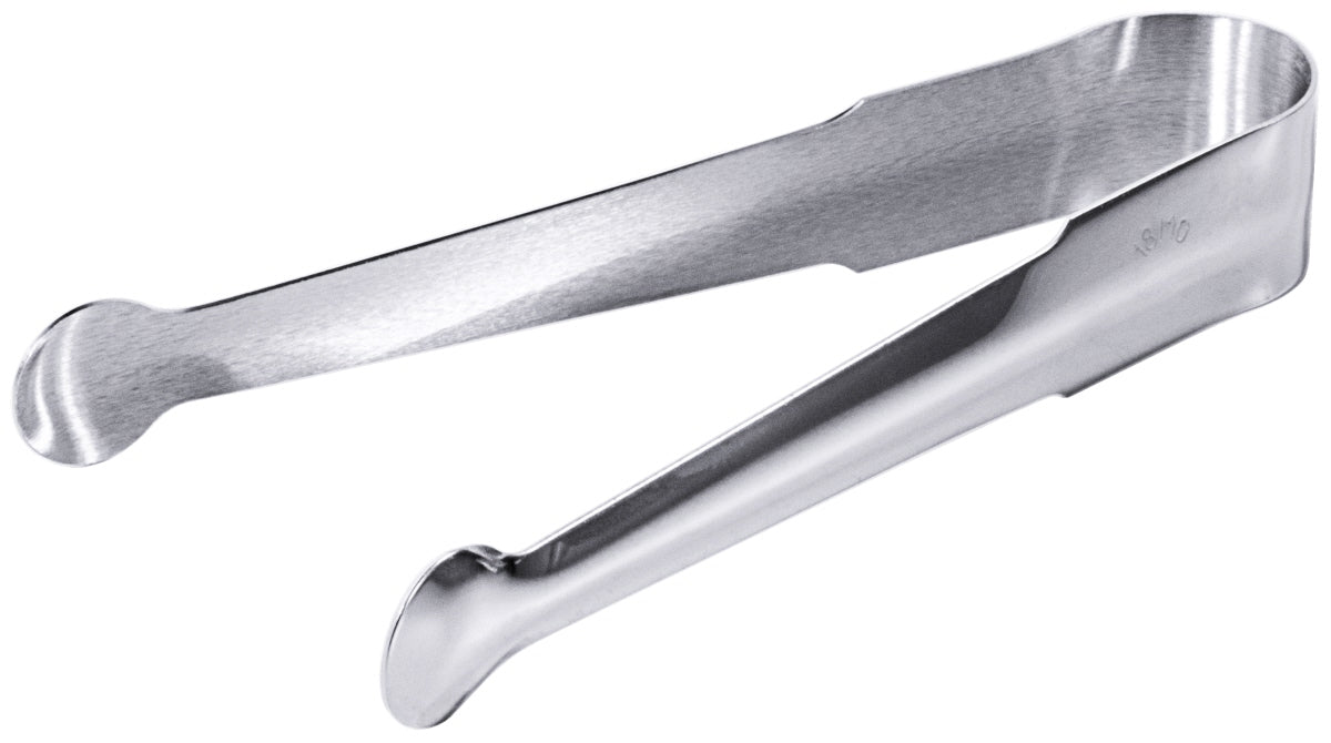 Metallene Servierzange für Gastronomie.