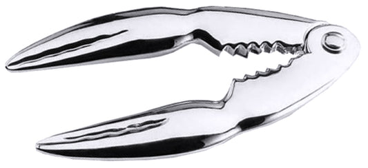 Silberne Nussknacker aus Metall.