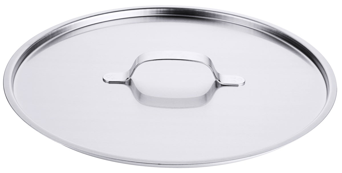 Edelstahl-Topfdeckel mit Griff