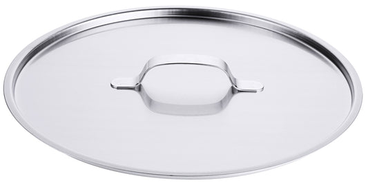 Edelstahl-Topfdeckel mit Griff