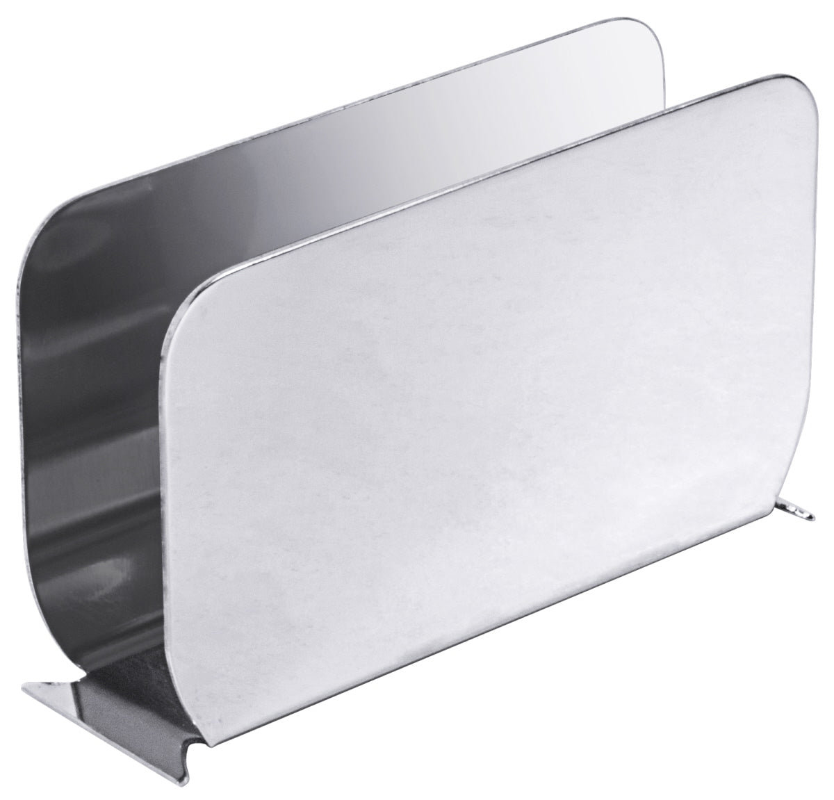 Metallener Speisekartenhalter für Gastronomie.