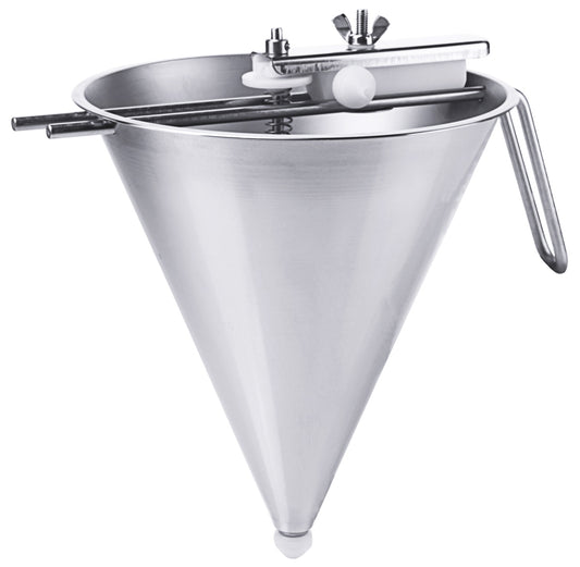 Funnel with dispensing mechanism