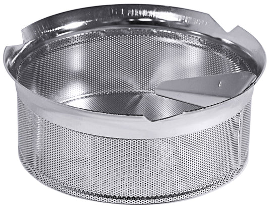 Metallsieb für Gastronomiebedarf.
