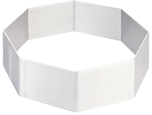 Achtkantiger Edelstahl-Backring