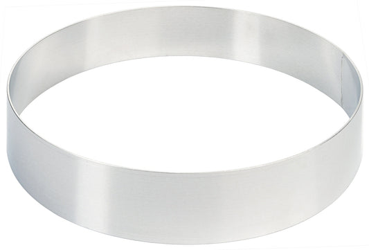 Runder Edelstahl-Backring