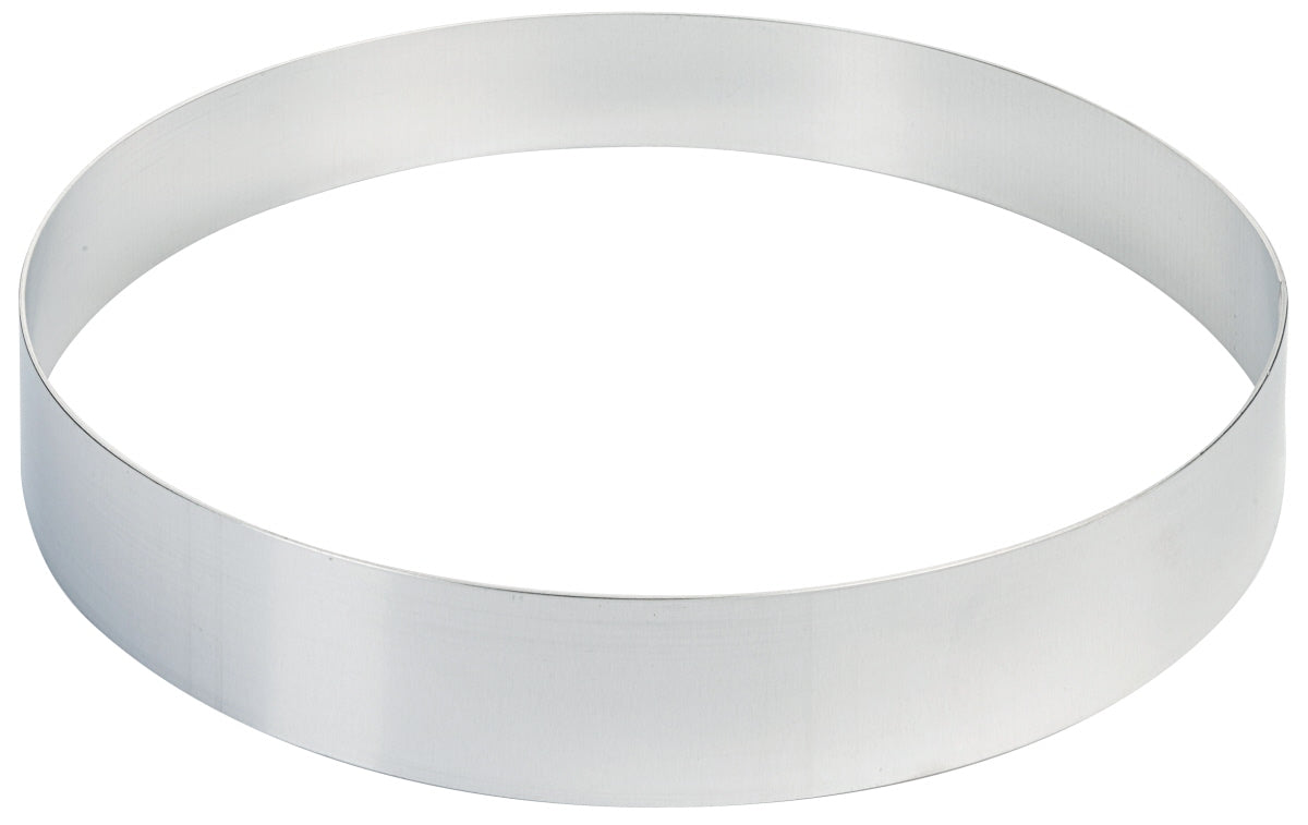 Rundes Edelstahl-Backring für Gastronomie