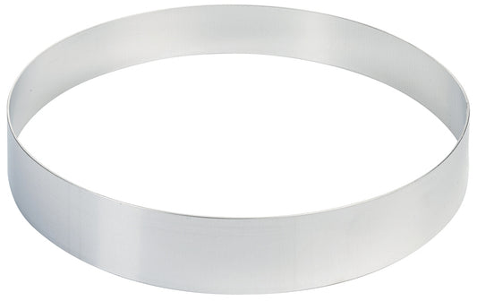 Rundes Edelstahl-Backring für Gastronomie