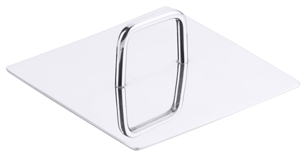 Transparenter Speisekartenhalter aus Acryl.