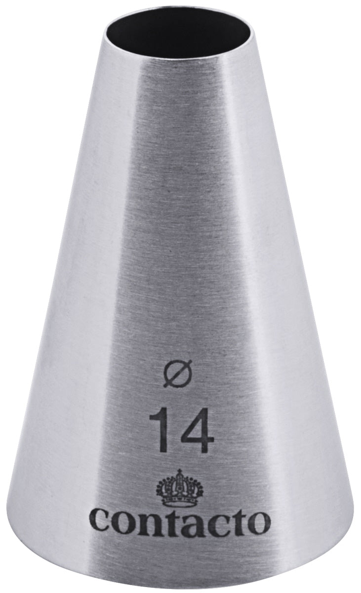 Edelstahl-Spritzdüse mit Nummer 14.