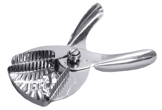 Edelstahl Muschelschneider für Gastronomie.