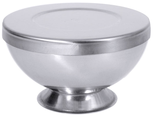 Edelstahlschüssel mit Deckel