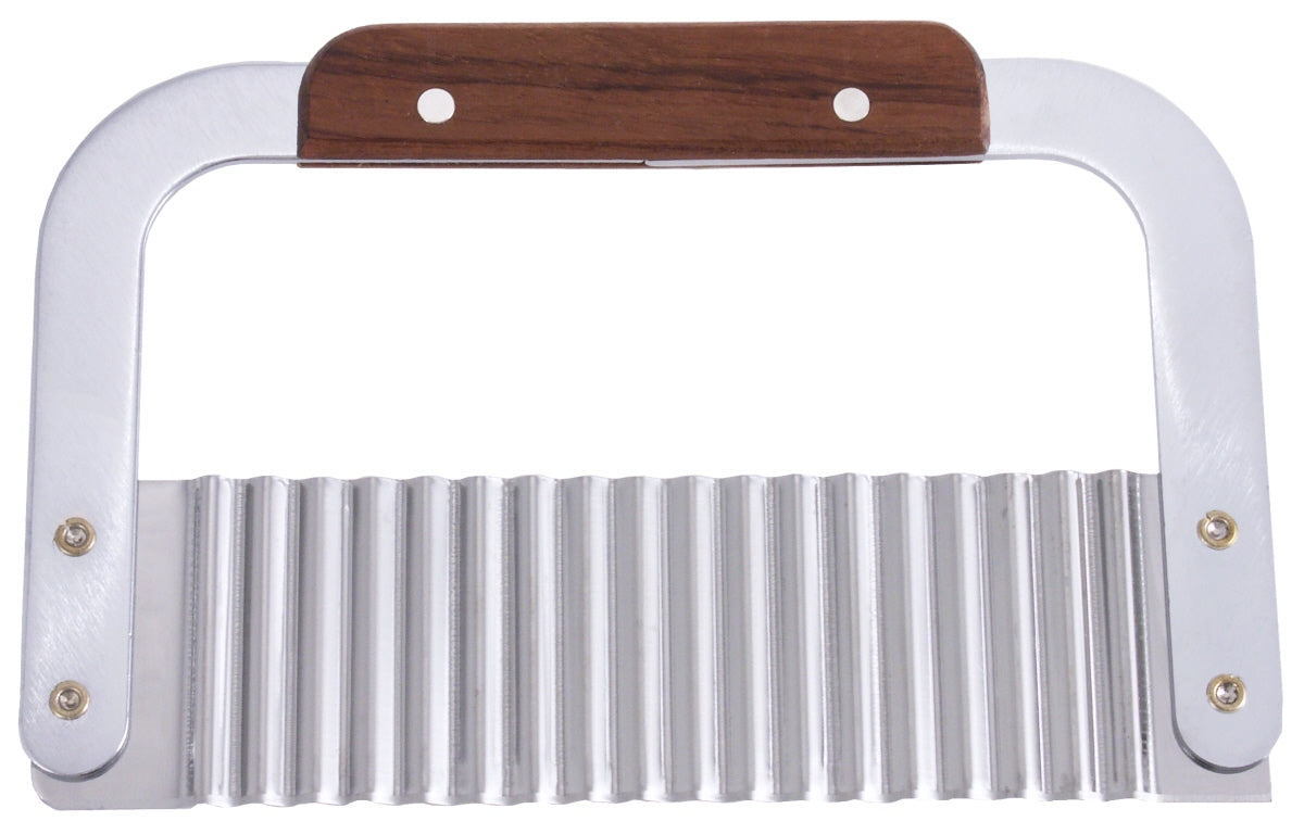 Wellenschneider mit Holzgriff.