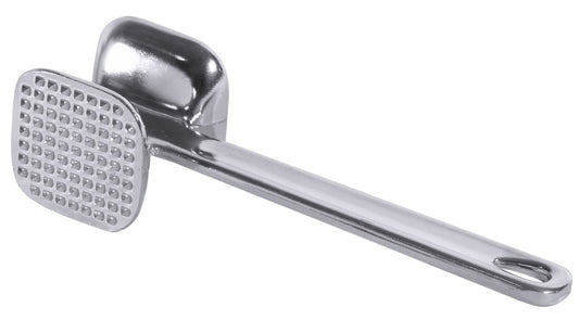 Metall-Fleischklopfer mit Griff.