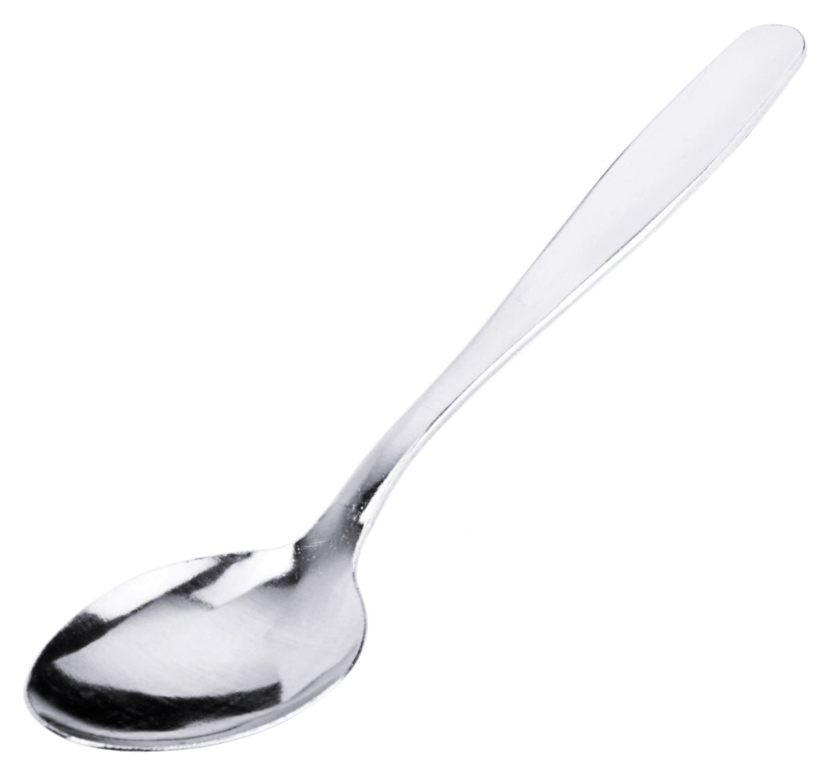Silberner Löffel für Gastronomiebedarf.