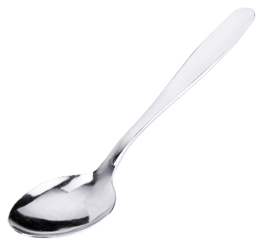 Silberner Löffel für Gastronomiebedarf.