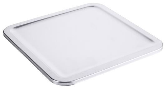Metalltablett für Gastronomiebedarf.