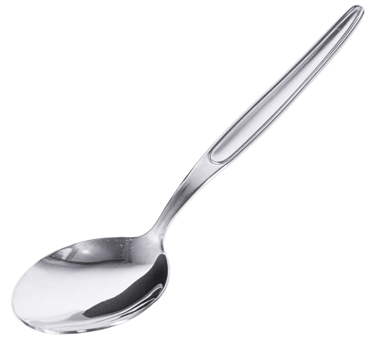 Silberner Löffel für Gastronomie.