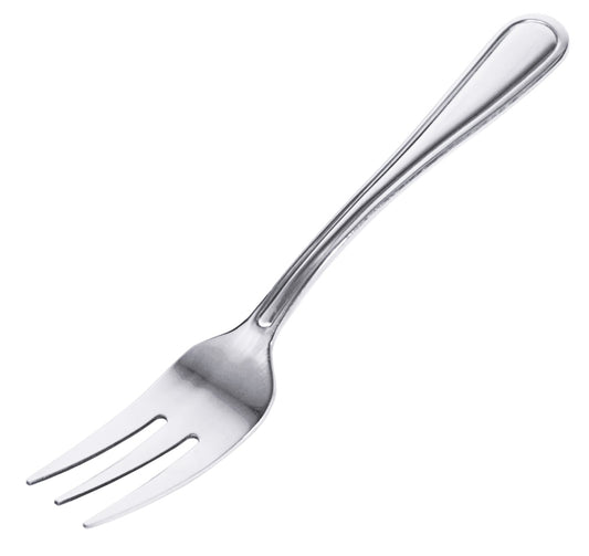 Gabel aus Edelstahl, drei Zinken.