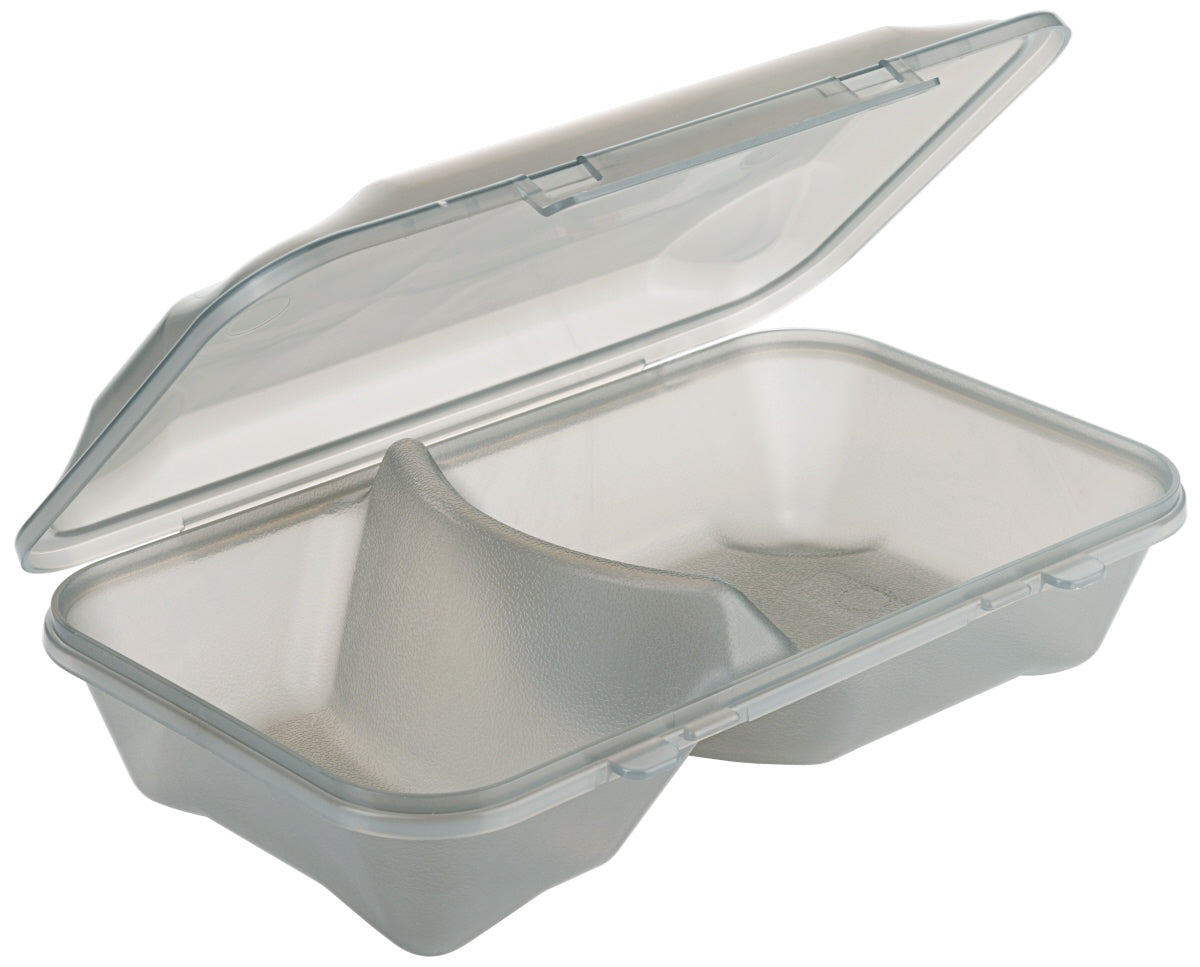 Transparente Lebensmittelbox mit Deckel