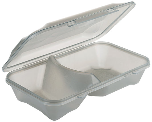 Transparente Lebensmittelbox mit Deckel