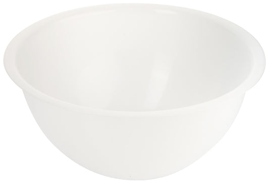Weiße Kunststoffschüssel für Gastronomie