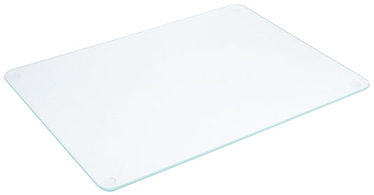 Glas-Schneidebrett für Gastronomie.