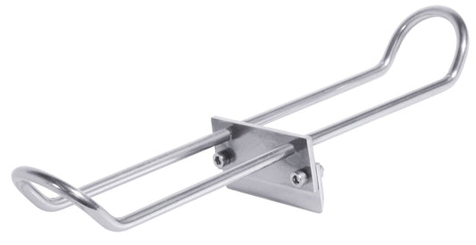 Wandhalterung für Flaschenöffner Edelstahl.