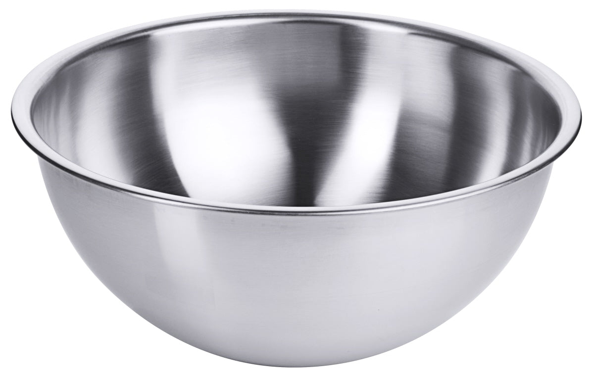 Edelstahl-Rührschüssel für Gastronomie.