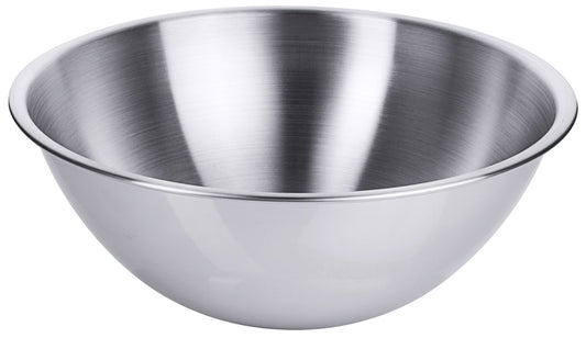 Edelstahl-Schüssel für Gastronomiebedarf.