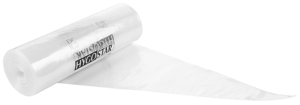 Rolle mit transparenten Beuteln.