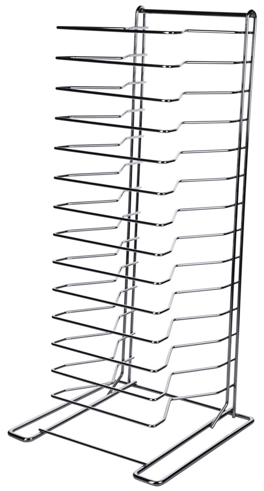 Metall-Gestell für Tabletts.