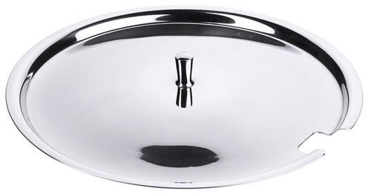 Servierdeckel aus Edelstahl