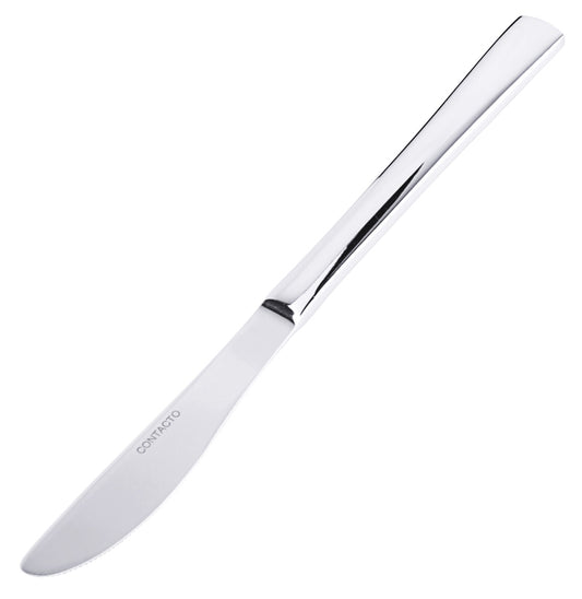 Silbernes Buttermesser mit Logo.