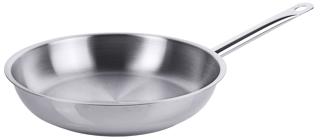 Stainless steel frying pan
