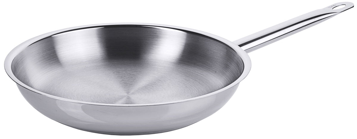 Edelstahlpfanne für die Gastronomie
