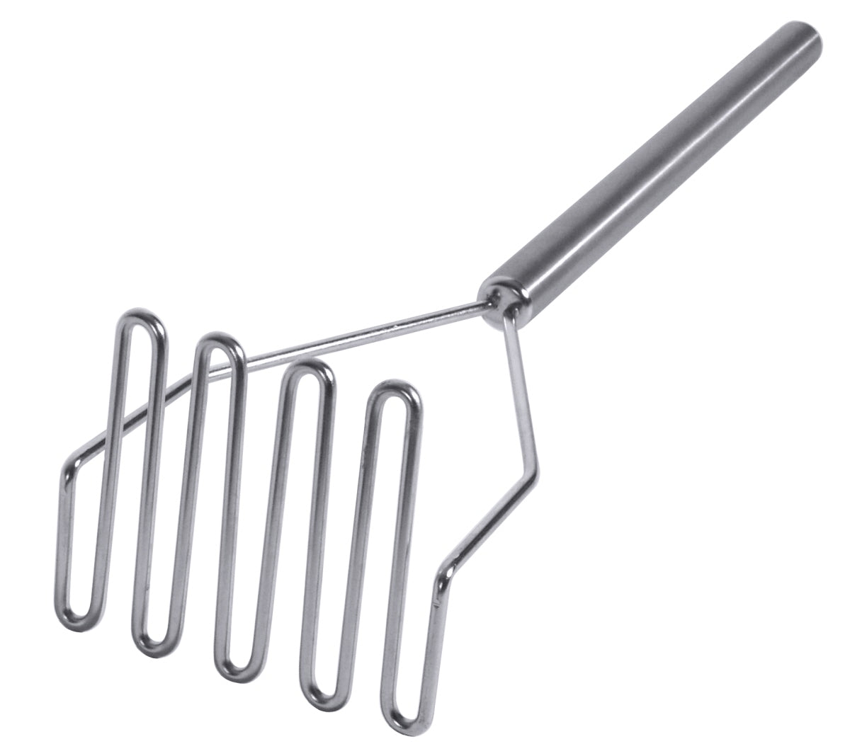 Kartoffelstampfer aus Edelstahl.