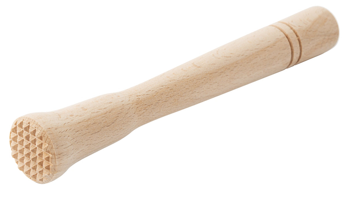 Holzstößel für Gastronomiebedarf.