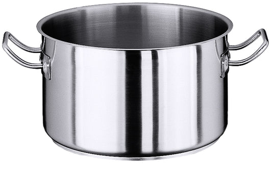 Großer Edelstahltopf mit Griffen