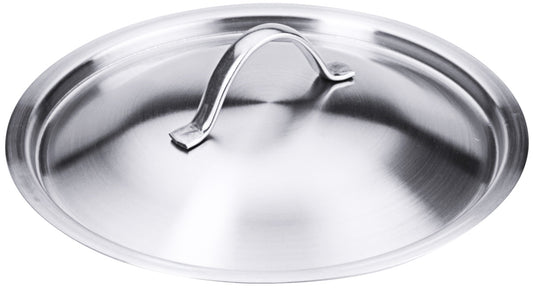 Edelstahl-Topfdeckel mit Griff