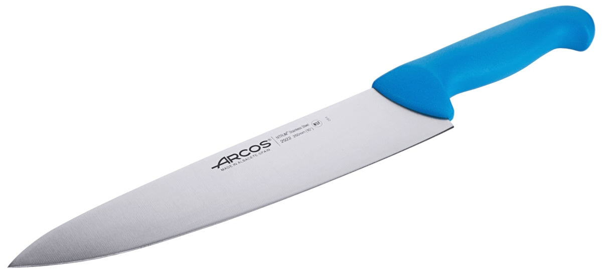 Küchenmesser mit blauem Griff