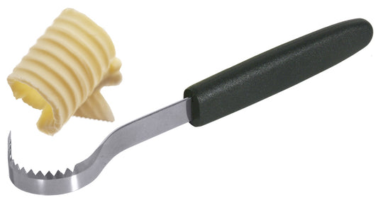 Butterformer mit geriffeltem Griff.