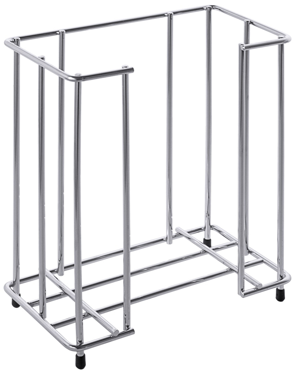 Metallgestell für Müllsäcke.