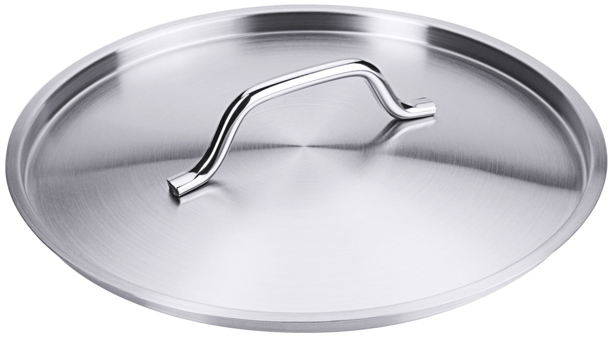 Edelstahl-Topfdeckel mit Griff