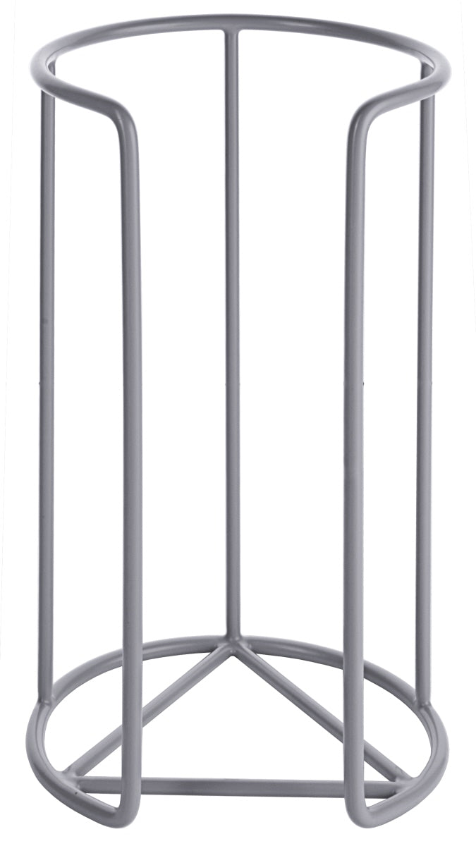 Metallständer für Flaschen oder Behälter.