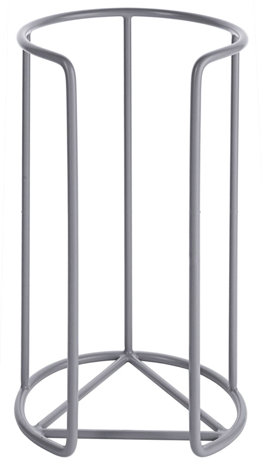 Metallständer für Flaschen oder Behälter.