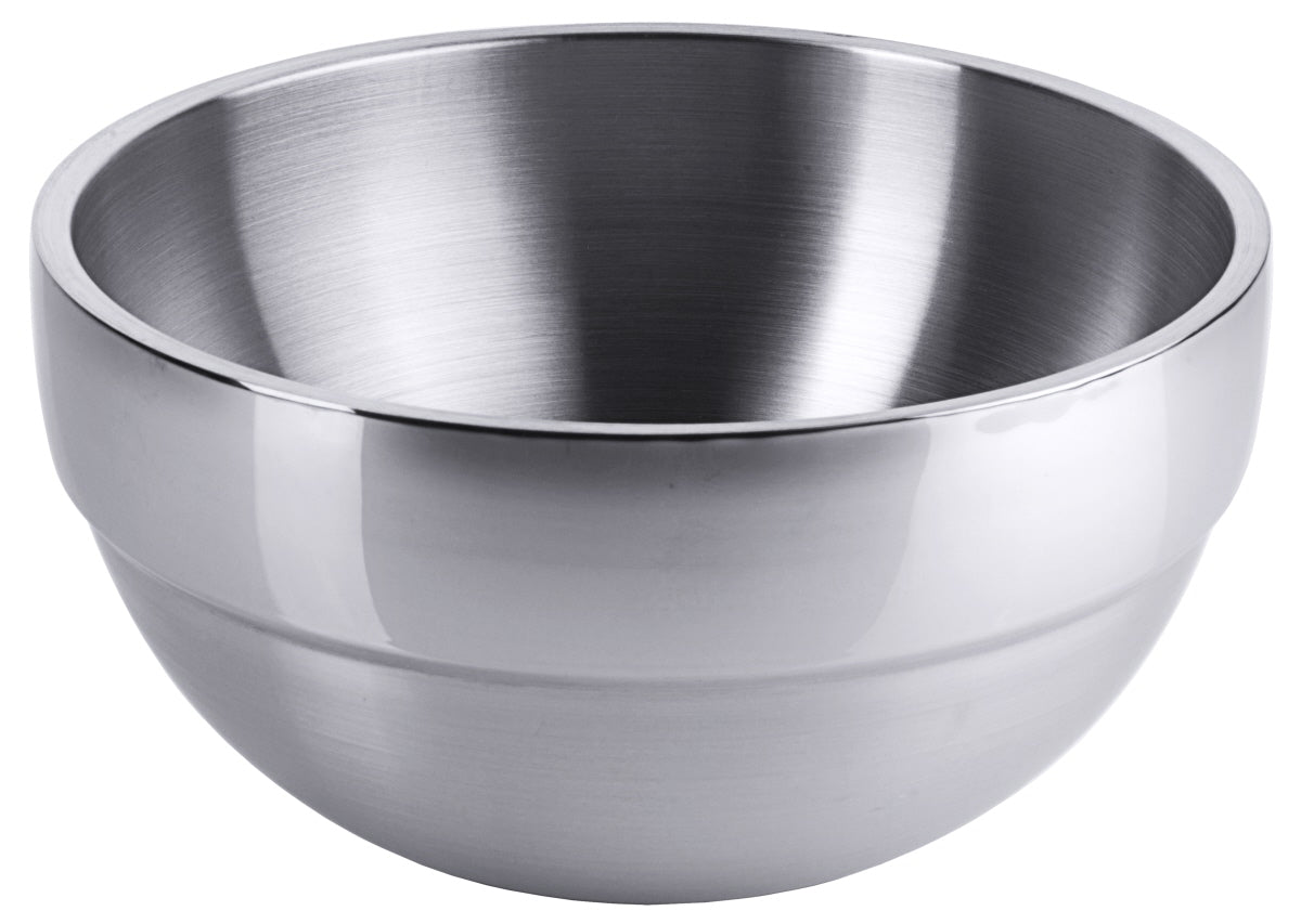 Metallische Schüssel für Gastronomie