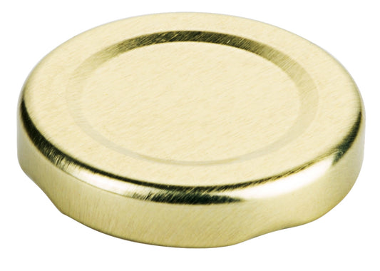 Goldener Schraubdeckel für Gläser.