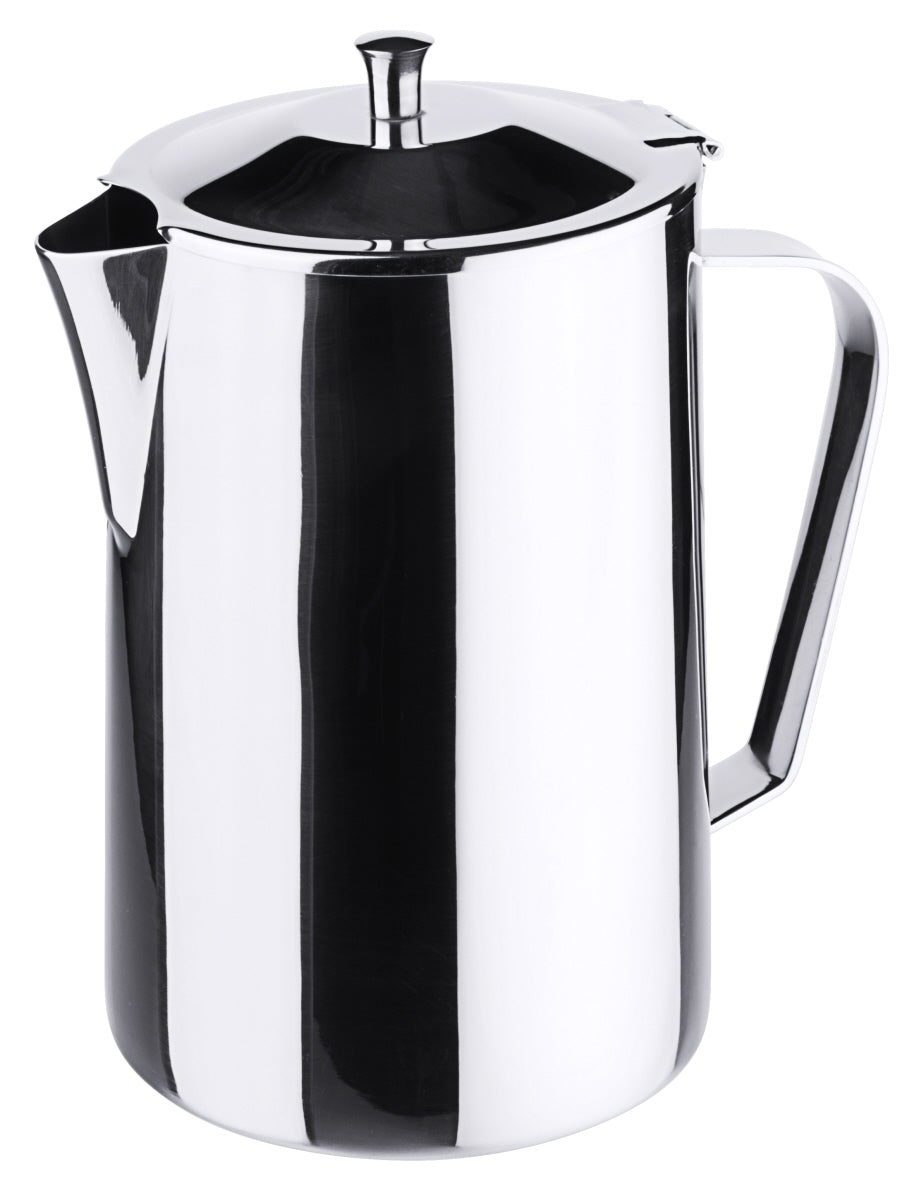 Edelstahl-Kaffeekanne mit Deckel